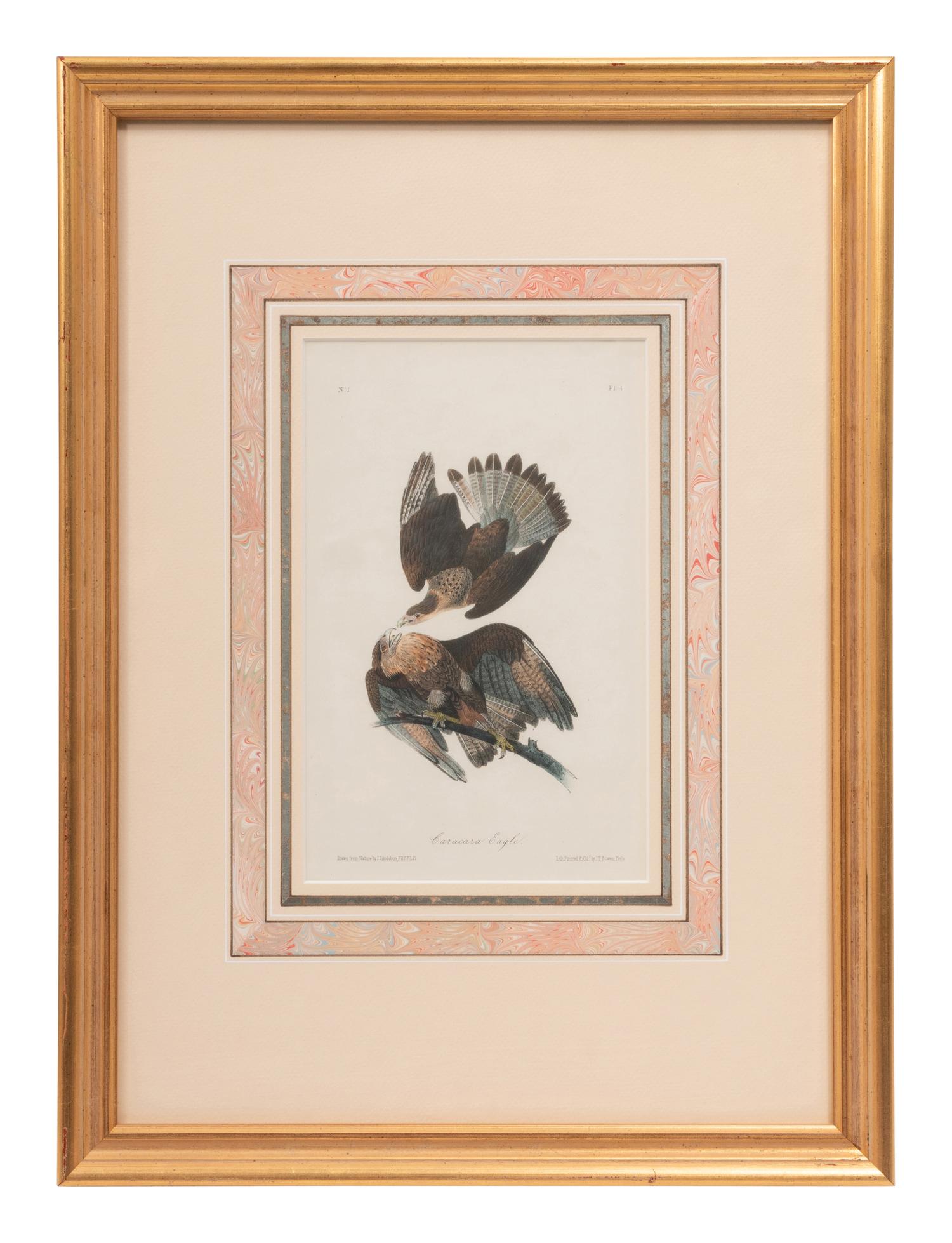 Five J.T Bowen Hand Colored Lithographs