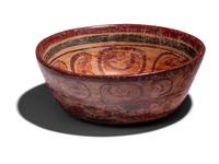 Three Maya Polychrome Bowls