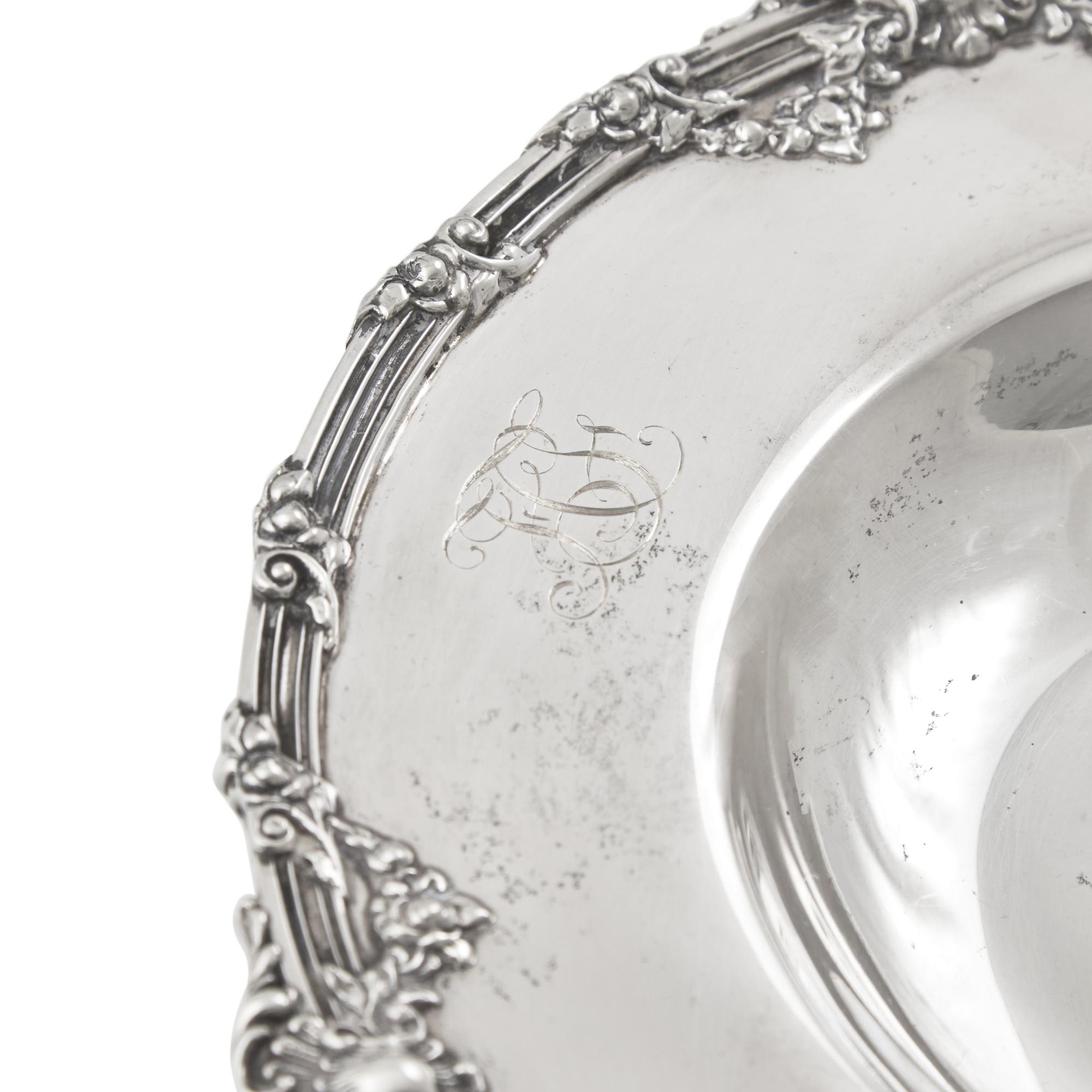 An American Silver Compote