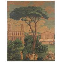 A French Scenic Wallpaper Panel
