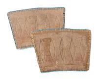 Blackfeet Beaded Canvas Cuffs