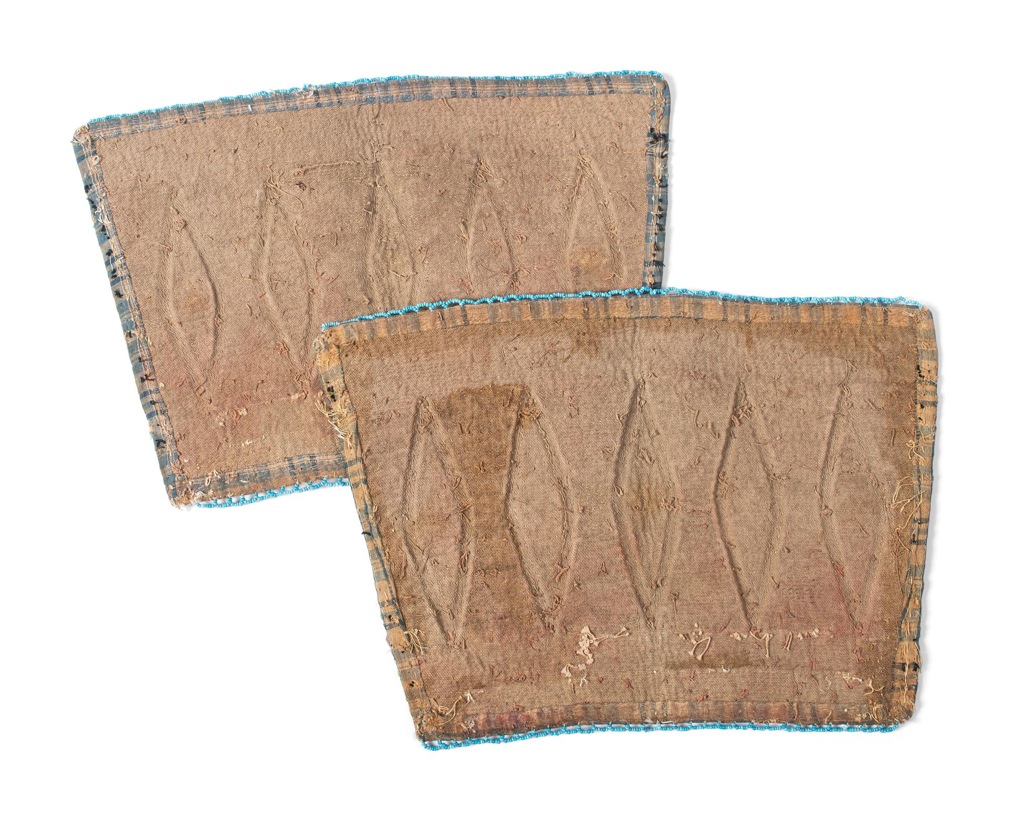 Blackfeet Beaded Canvas Cuffs