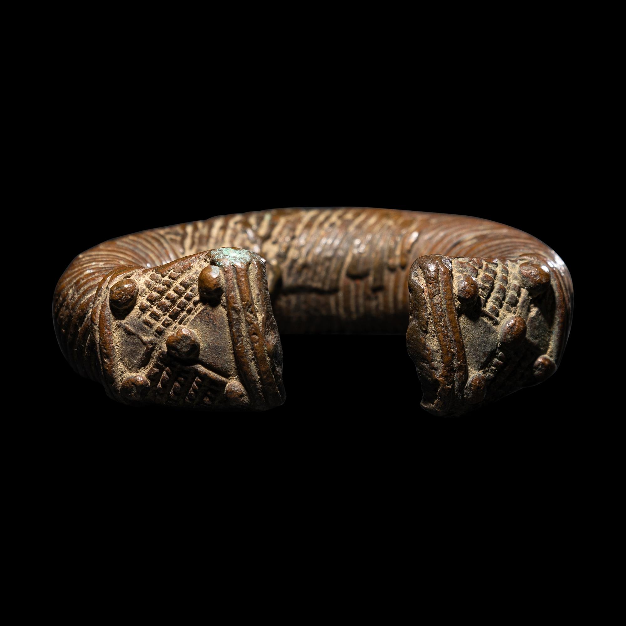 A Dogon Bronze Currency Band
