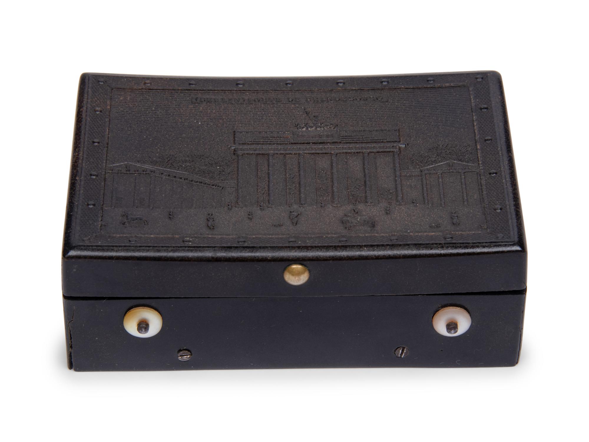 A Two Air Musical Snuff Box