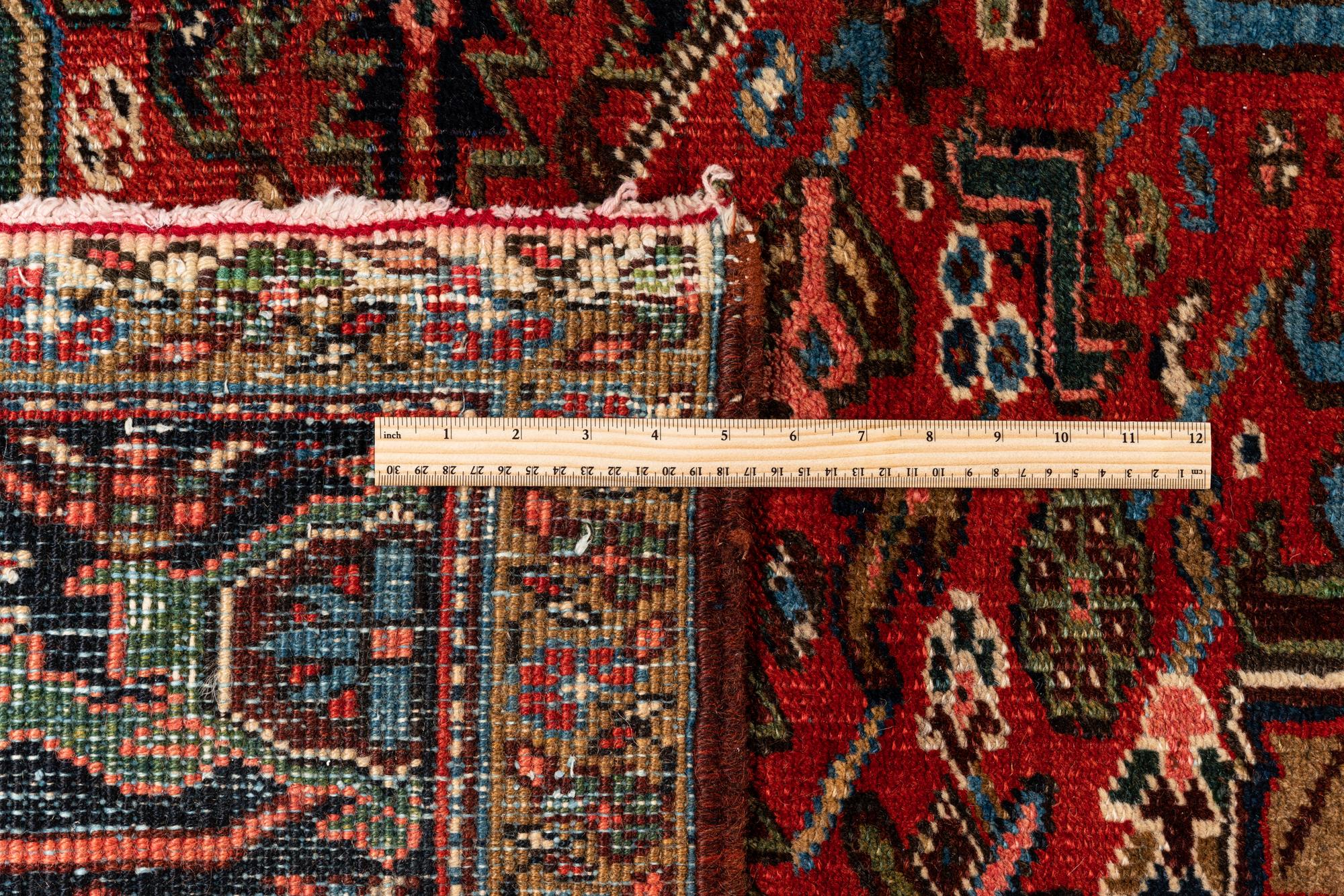 A Heriz Wool Rug