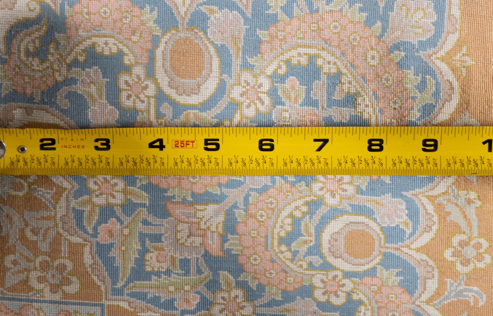 An Isfahan Silk Rug