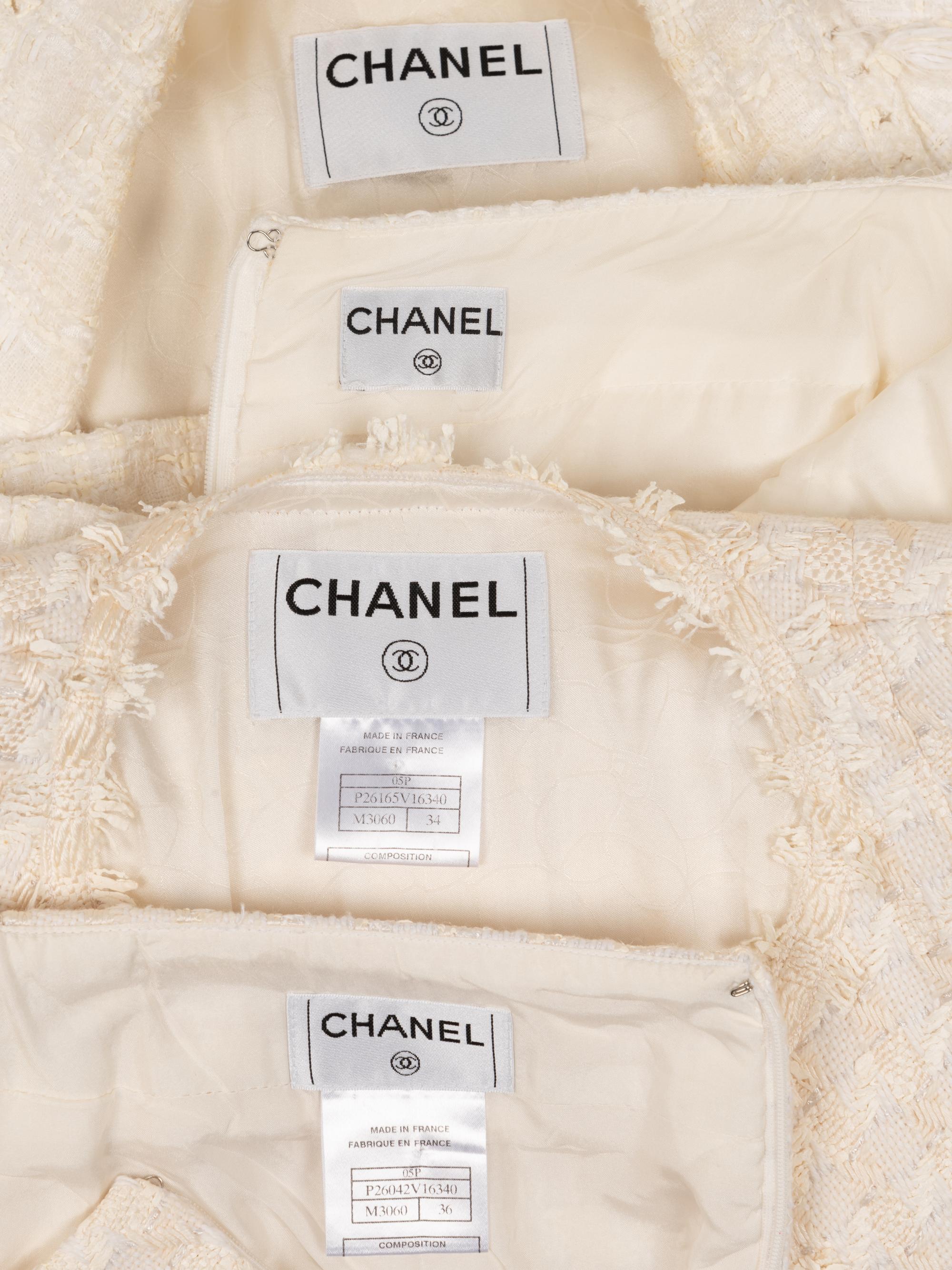 Two Chanel Two-Piece Skirt Suits, 2000s