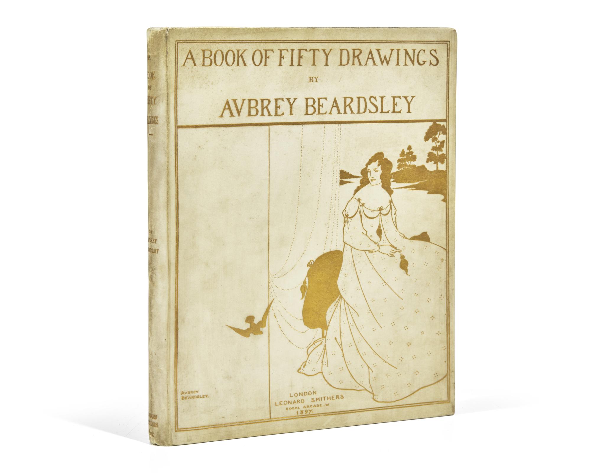 [Children's & Illustrated] Beardsley, Aubrey. A Book of Fifty Drawings