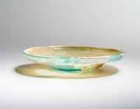 A Roman Light Blue Glass Dish