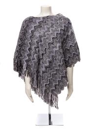 Missoni Gray Poncho, 1990-2000s