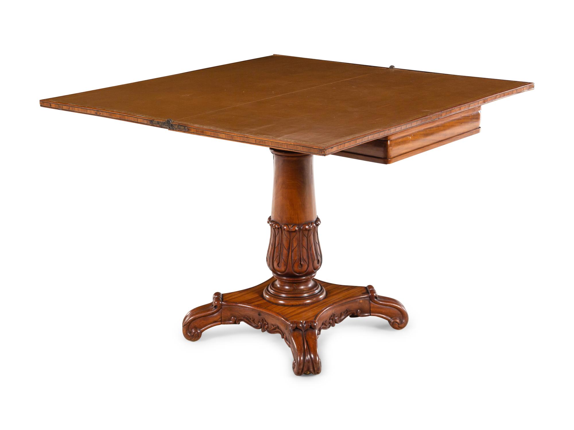 An Anglo-Indian Sandalwood Sofa Table