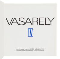 VASARELY, Victor (1906-1997). Plastic Arts of the 20th Century: Vasarely. Neuchâtel: Éditions du Griffon Neuchatel, 1969, 1974, 1979.