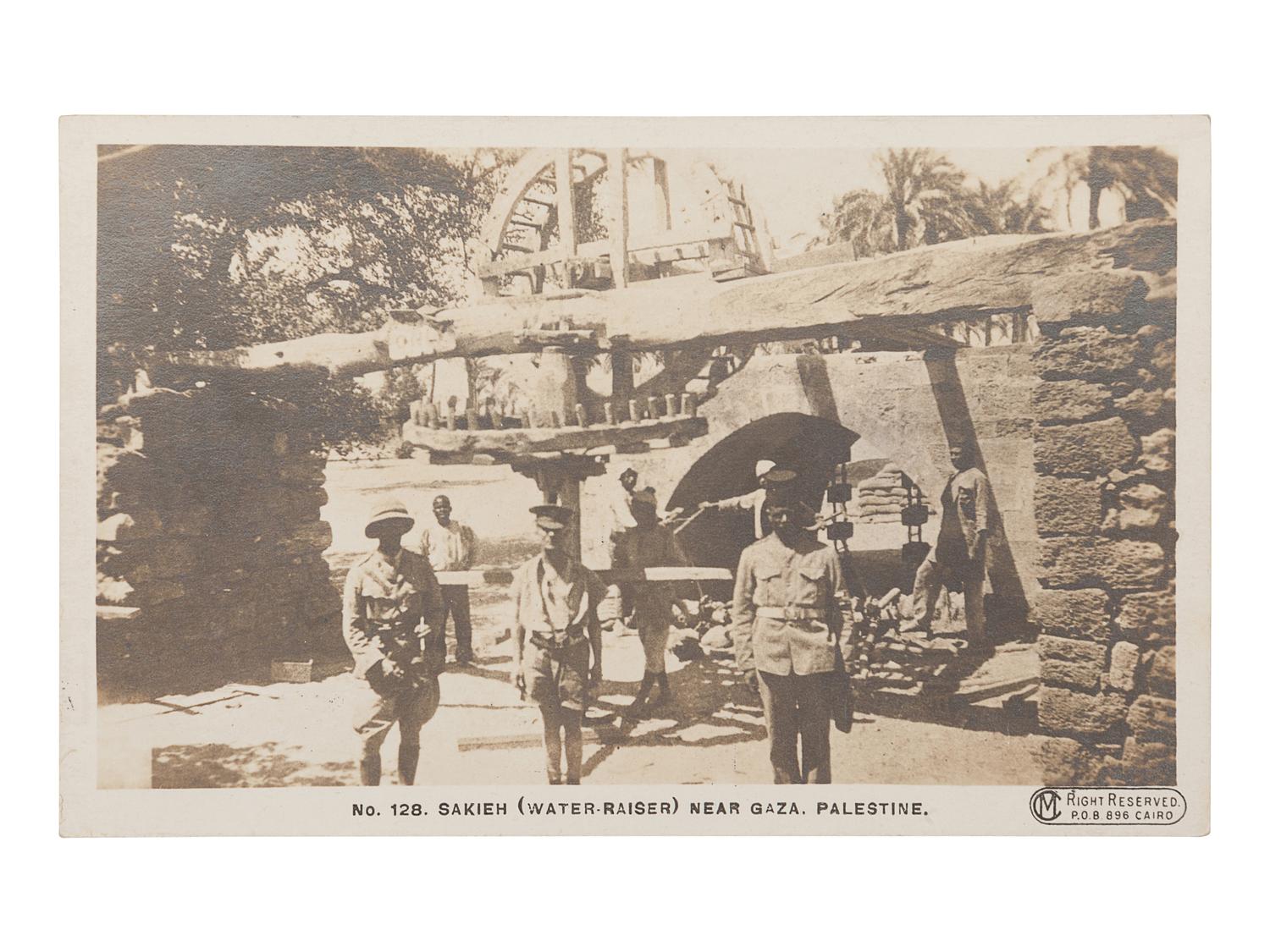 [LAWRENCE, T. E.] -- ALLENBY, Edmund Henry Hynman, 1st Viscount Allenby of Megiddo (1861-1936). Photographic print portrait of Allenby in his military uniform, photo by H. Walter Barnett, signed “Edmund H. Allenby / General”. [N.d., ca 1917]. With caption Commander in Chief of the Egyptian Expeditionary Force from June 1917.