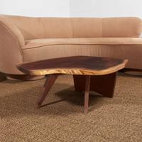 George Nakashima "Slab" Coffee Table, New Hope, Pennsylvania, 1961