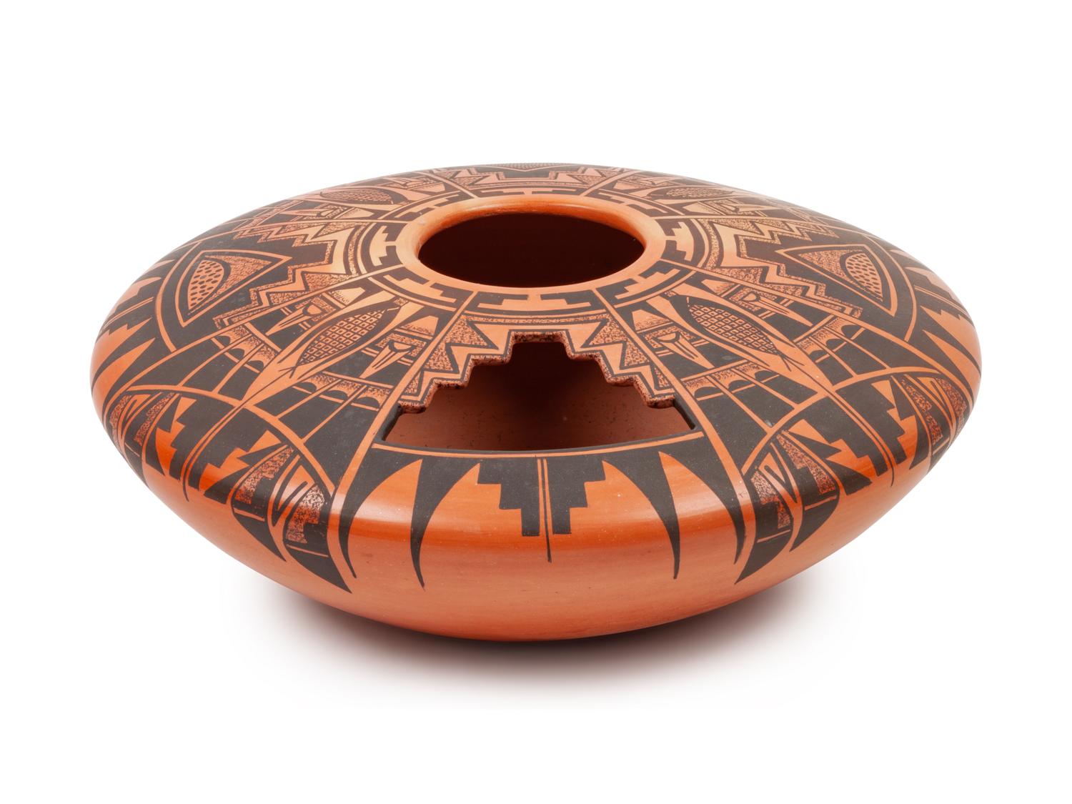 Jar with Cutout Kiva