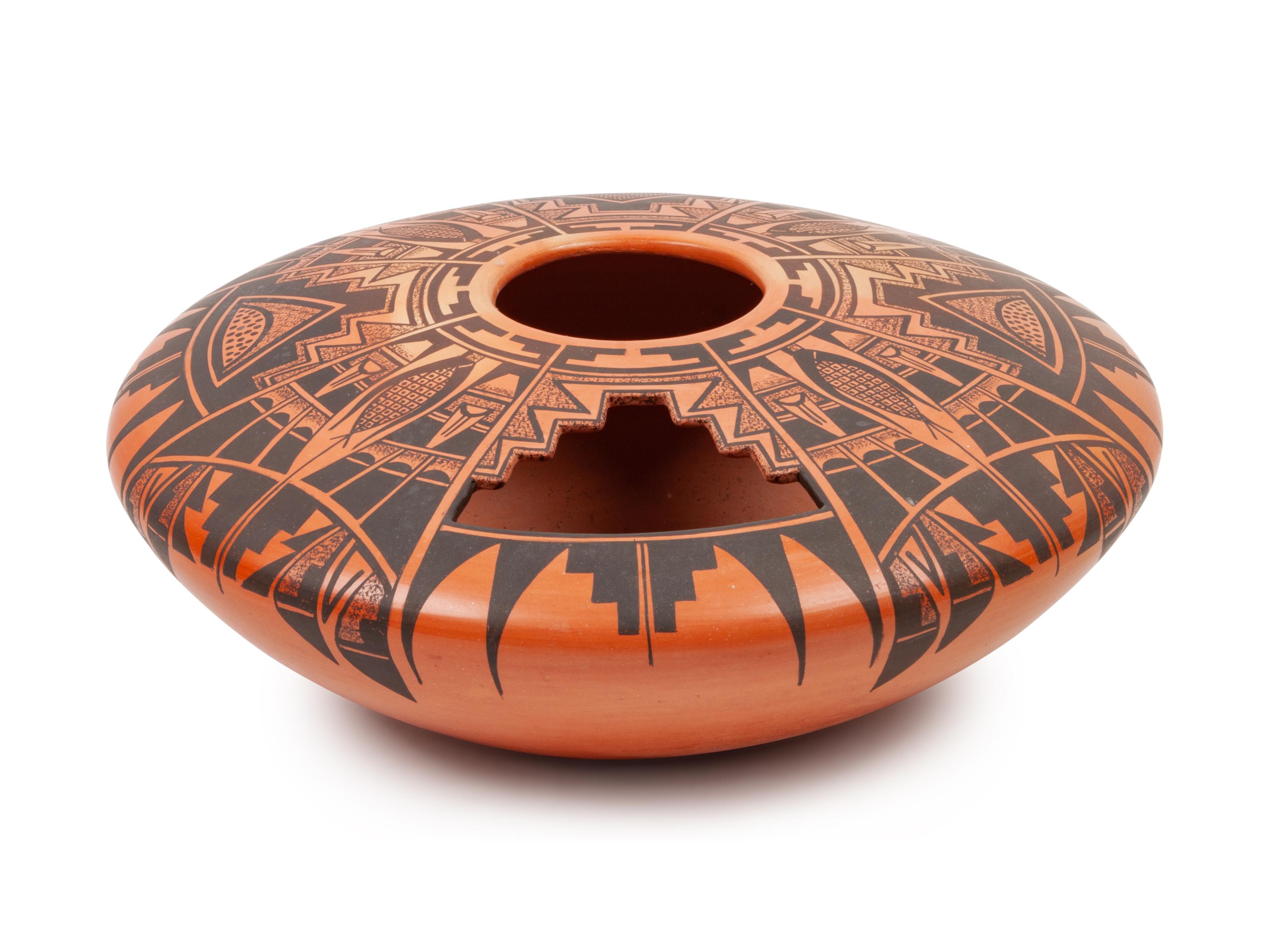 Jar with Cutout Kiva