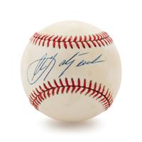 A Group of 20 Signed Hall of Fame Baseballs,