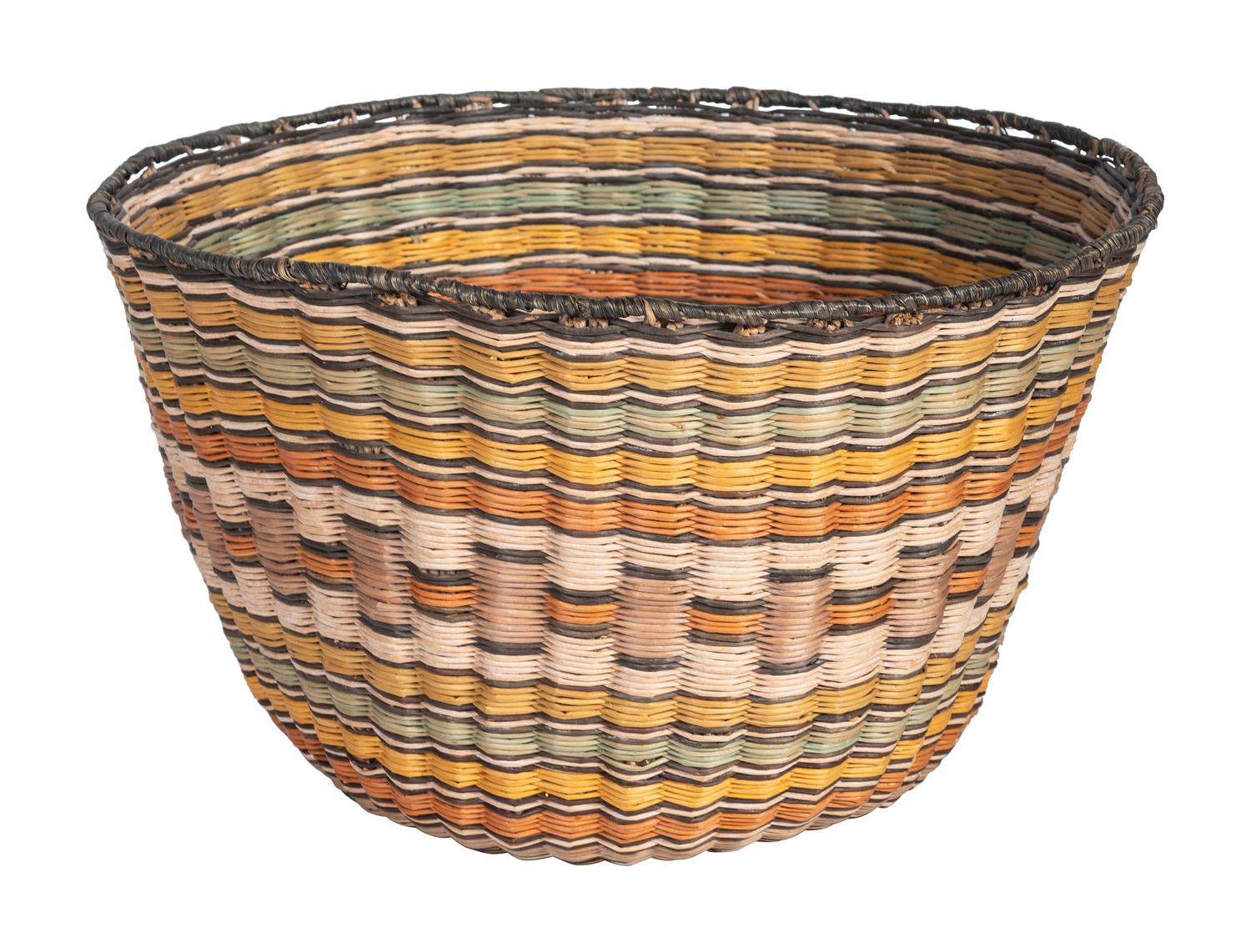 Hopi Third Mesa Wicker Basket