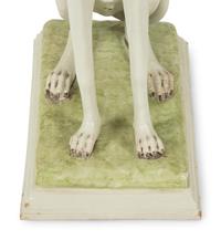 An Italian Hand Painted Ceramic Whippet — 20TH CENTURY