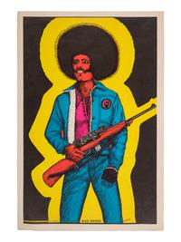 [BLACK PANTHER PARTY]. STOWE, George, Jr., artist. Black Panther . Los Angeles, CA: One Stop Posters, 1972.