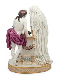 A Meissen Porcelain Figural Group
