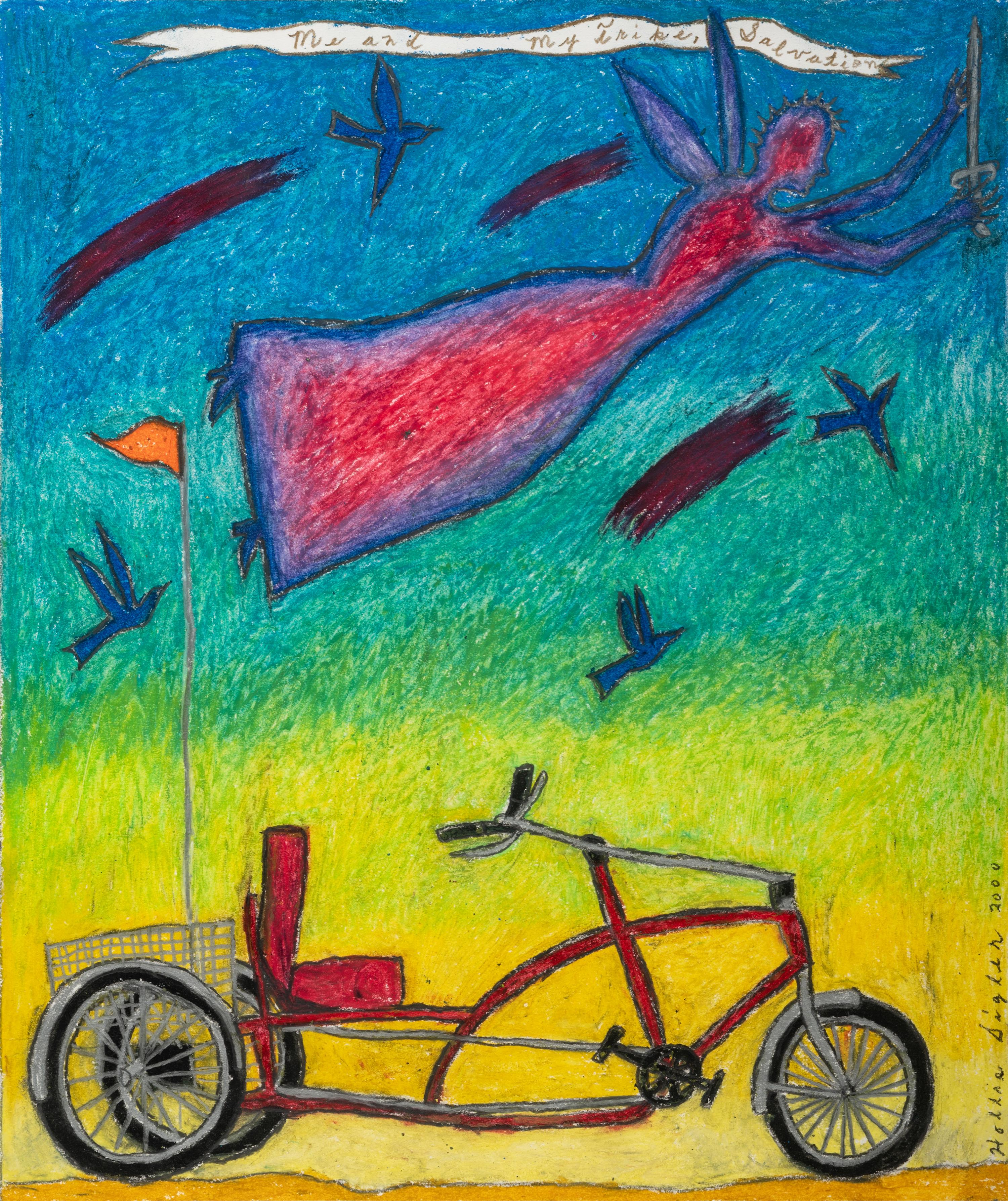 Me and my Trike, Salvation (Angel and Bicycle)