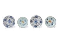 Four Chinese Porcelain Dishes