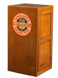 A Dewhurst's 'Sylko' Spool Cabinet