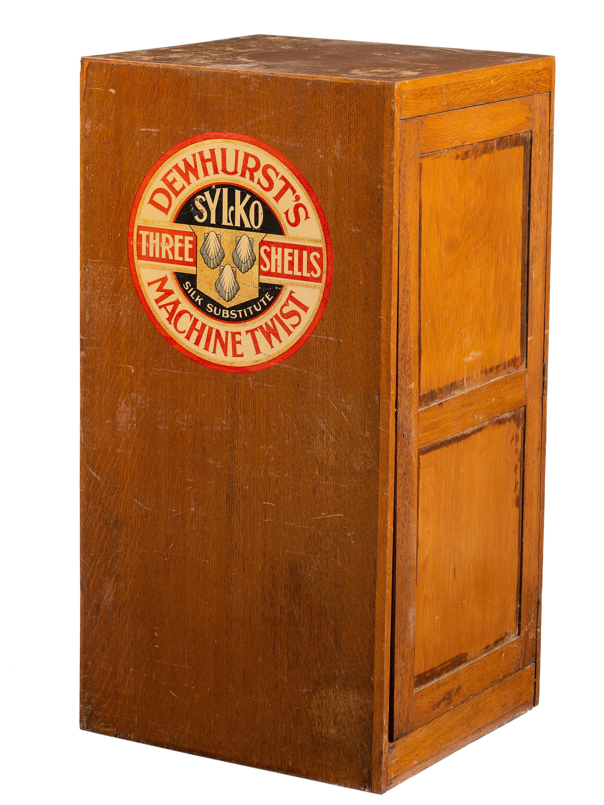 A Dewhurst's 'Sylko' Spool Cabinet