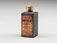 [CIVIL WAR -- MEDICINE]. Government issued quinine tin.