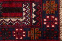 Four Turkish Wool Mats and a Baluch Design Wool Mat