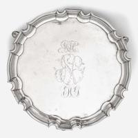 A silver salver Philip Syng, Jr. (1703-1789), Philadelphia, PA, circa 1750