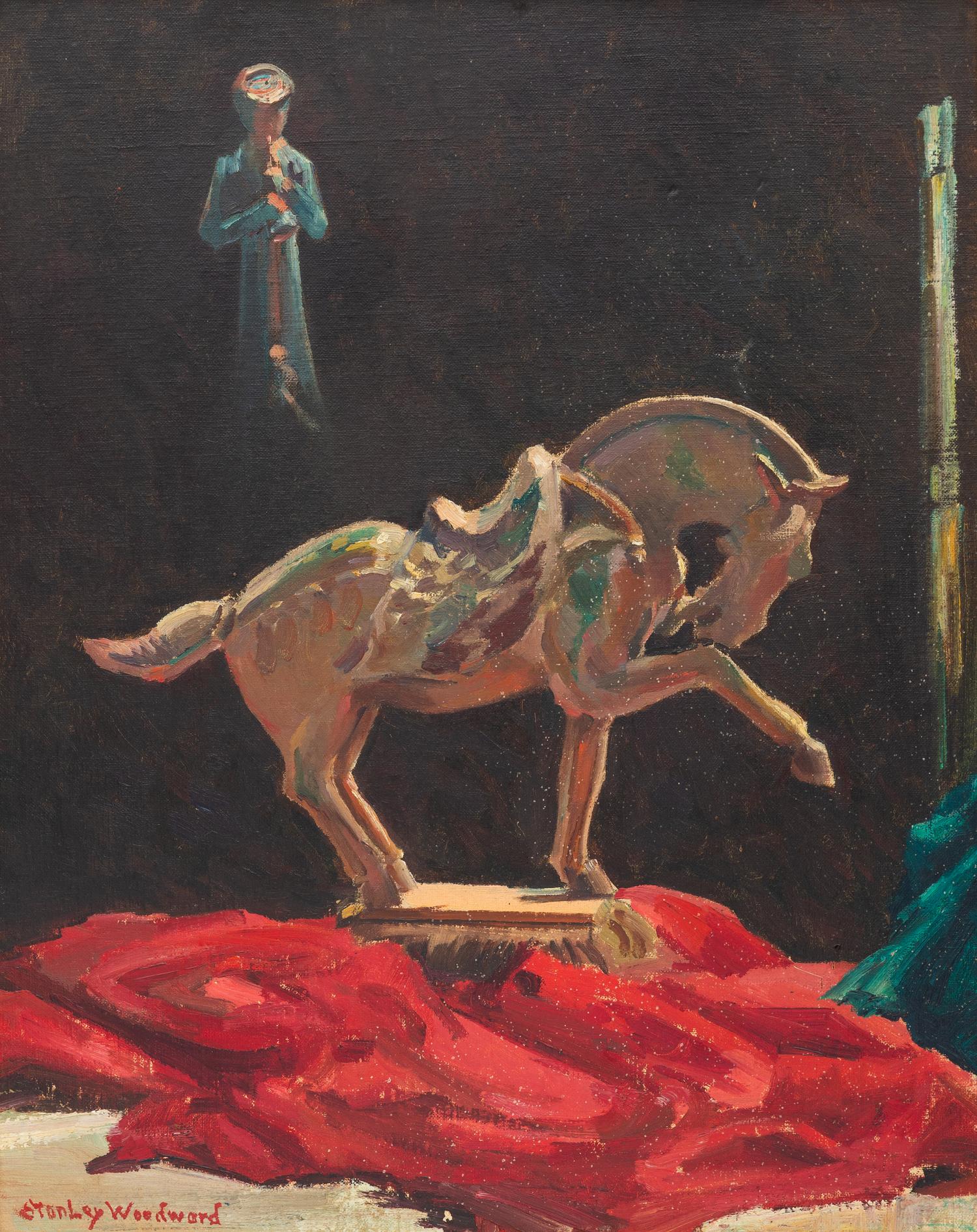 Surrealist Still Life with Tang Horse