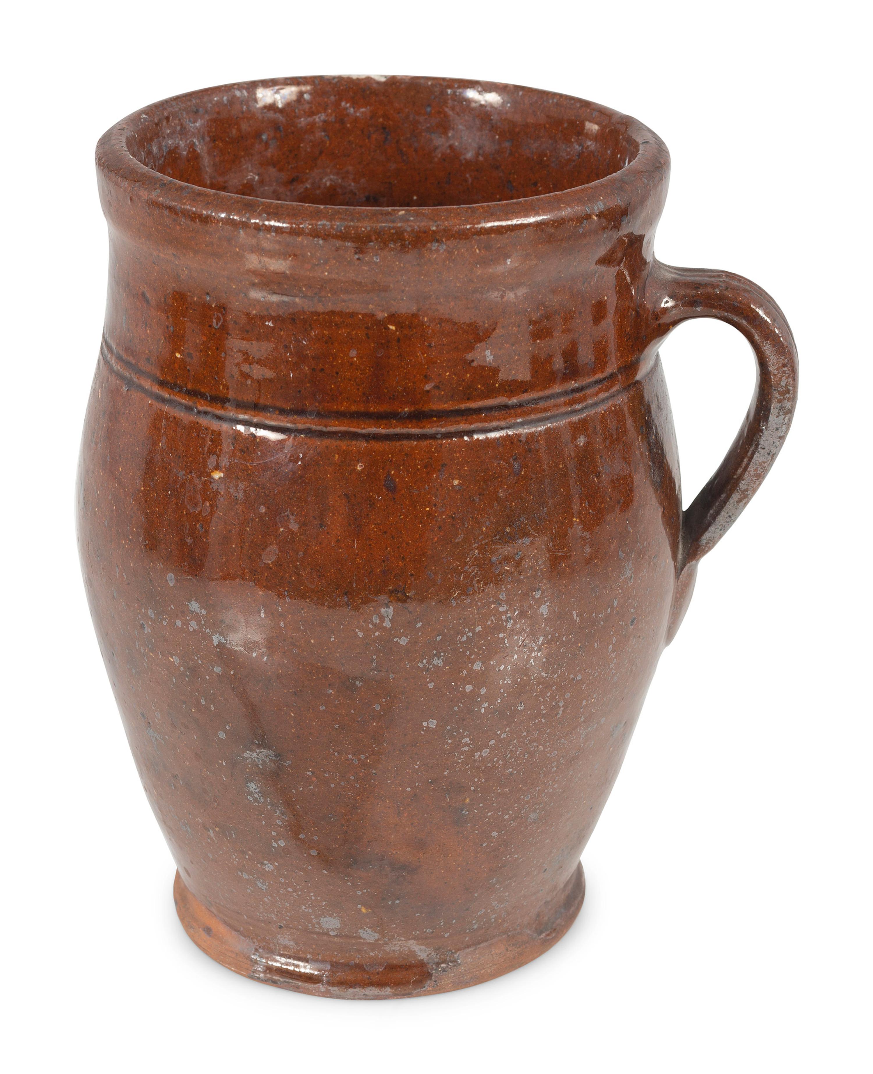 Six Redware Vessels
