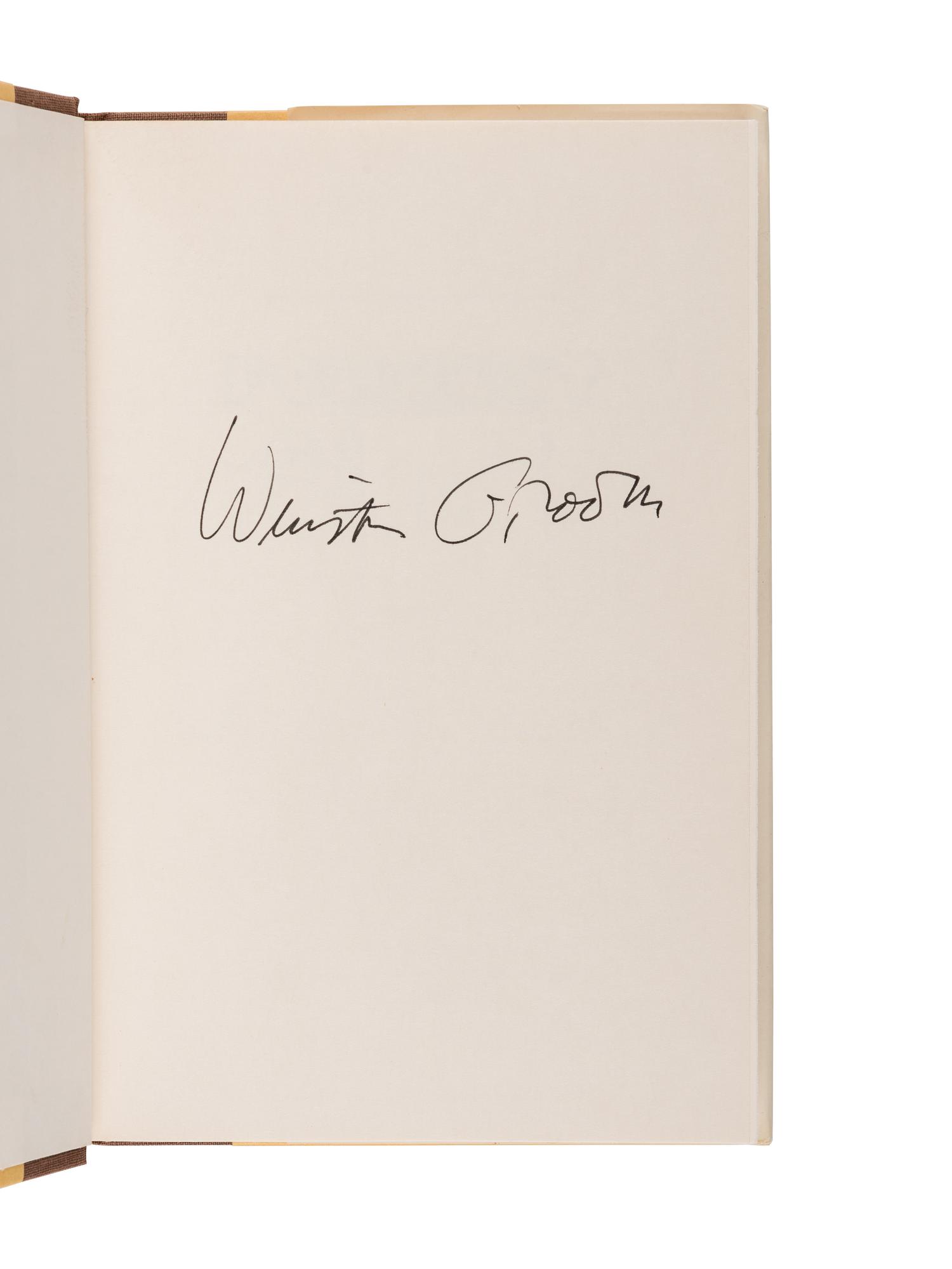 GROOM, Winston (b.1943). Forrest Gump. A Novel . Garden City: Doubleday & Company, 1986.