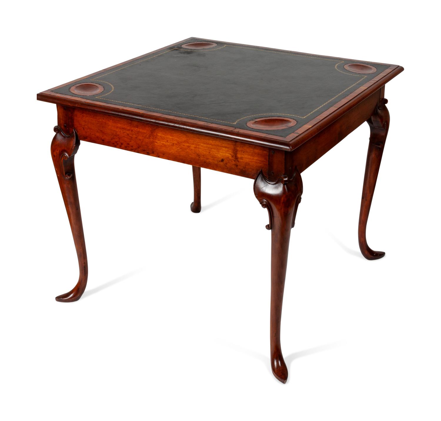Queen Anne Style Game Table