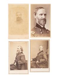 [LINCOLN, Abraham (1809-1865)]. CDVs featuring members of the honor guard that accompanied Lincoln's body from Washington, DC to Springfield, IL, & other key figures in charge of the funeral.