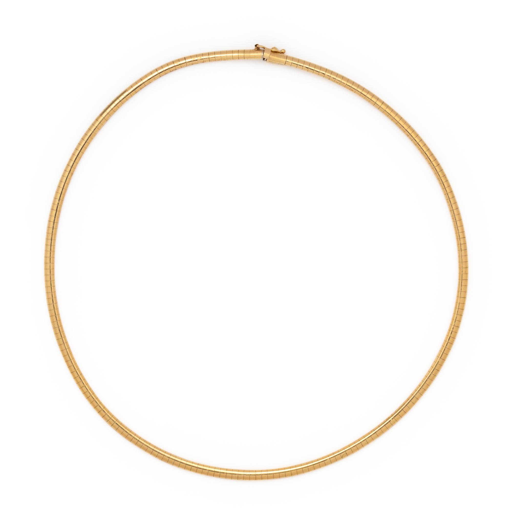 YELLOW GOLD NECKLACE