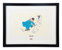Two Lithographs from Les Adventures de Tintin, Le Lotus Bleu