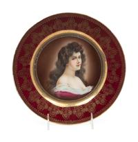 A Group of Four Vienna Porcelain Plates
