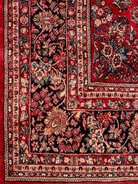A Sarouk Wool Rug
