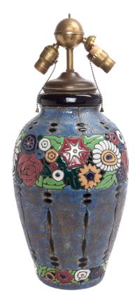 An Amphora Art Deco Vase Height 18 inches.