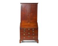 The Nathan Sharples Black Walnut Desk and Later Bookcase, Southeastern Pennsylvania, Circa 1740