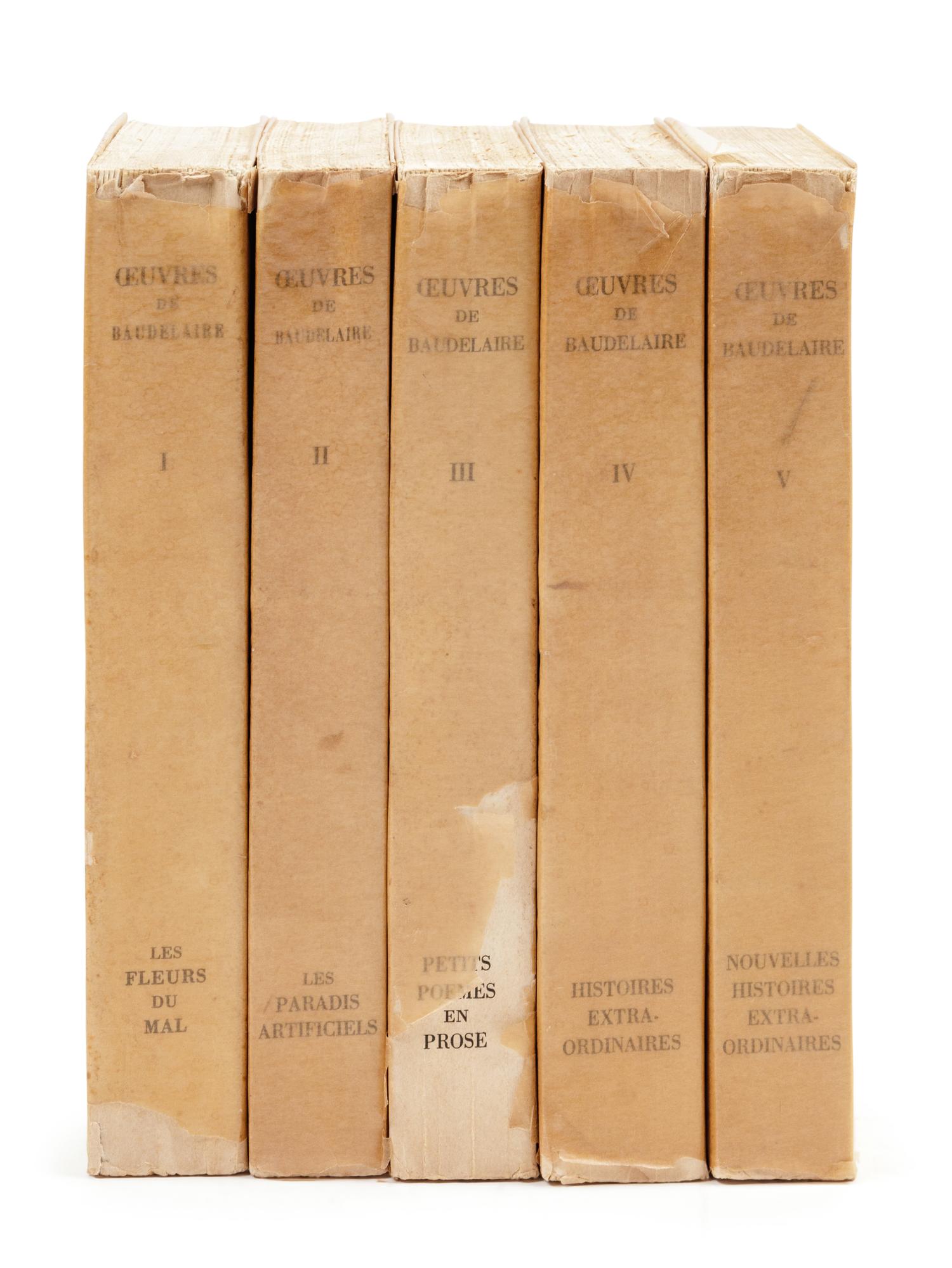 BAUDELAIRE, Charles (1821-1867). Oeuvres . Paris: Éditions Colbert, n.d.