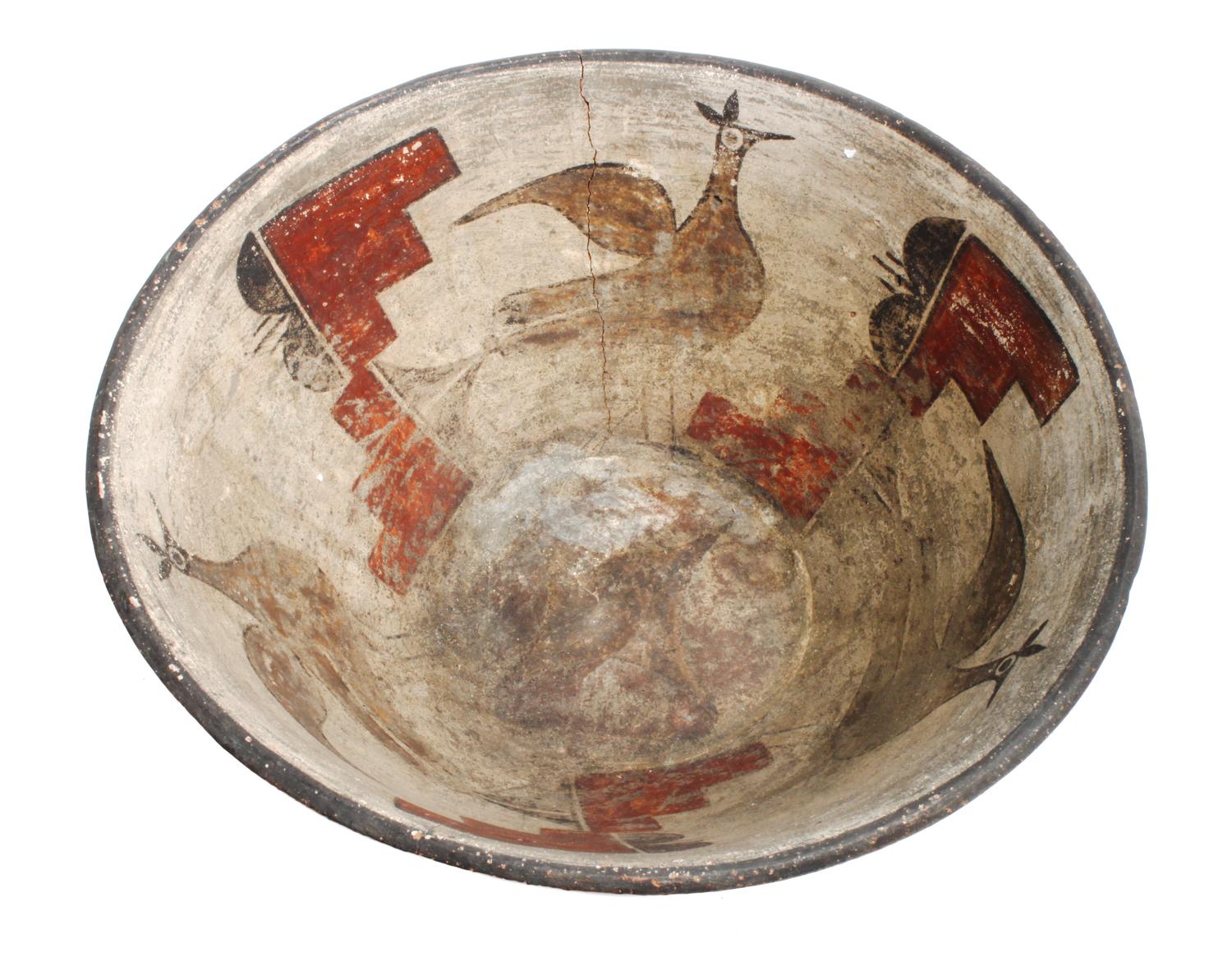Group of Pueblo Pottery Diameter of largest 11 1/4 inches