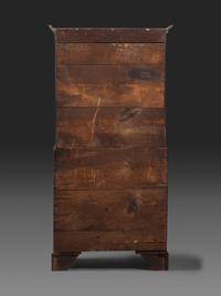 A Federal Inlaid and Figured Cherrywood Cabinet