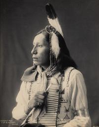 Rinehart, Frank (1861-1928). A group of 5 photographs and prints of Native American subjects.