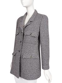 Chanel Tweed Checked Jacket, 1990's