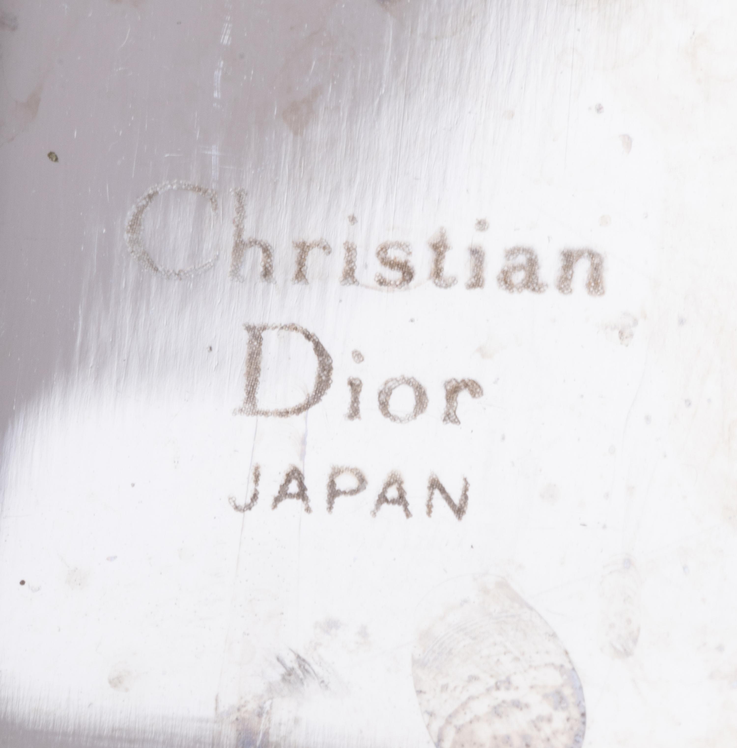 A Christian Dior Gaudron Stainless Steel Flatware Service