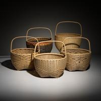 Fred Tomah (Maliseet, 1951-2018) — Katahdin Series Baskets